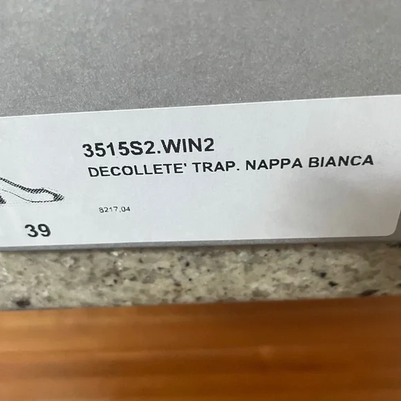 Made In Italy Leather Cap Toe Block Heels by FERCA 81 - Picture 6 of 7